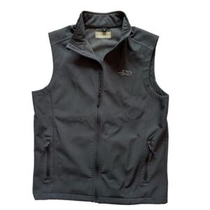 Ladies Mens Embrace The Race Grey Soft Shell Vest Versatile Pockets Medium